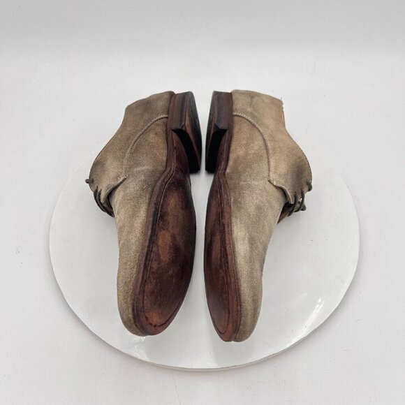 To Boot New York Adam Derrick Men Size 9 Brown Suede Plain Toe Derby Dress Shoes - Picture 9 of 15